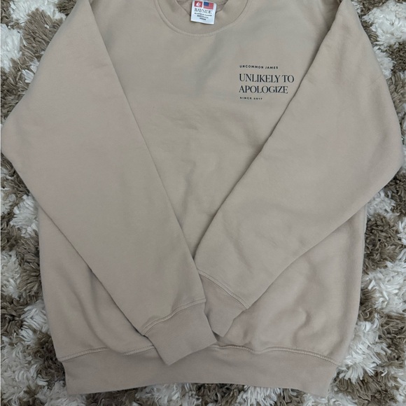 Uncommon James Sweaters - Uncommon James Tan Crewneck Sweater